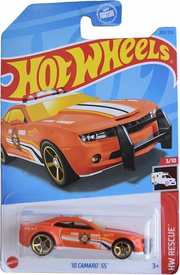 Hot Wheels '10 Camaro SS, HW Rescue 3/10 [Orange] 203/250