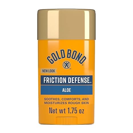 Gold Bond Friction Defense Stick, Anti Chafing Stick with Aloe to Soothe, Comfort & Moisturize Chafed Skin, 1.75 oz.