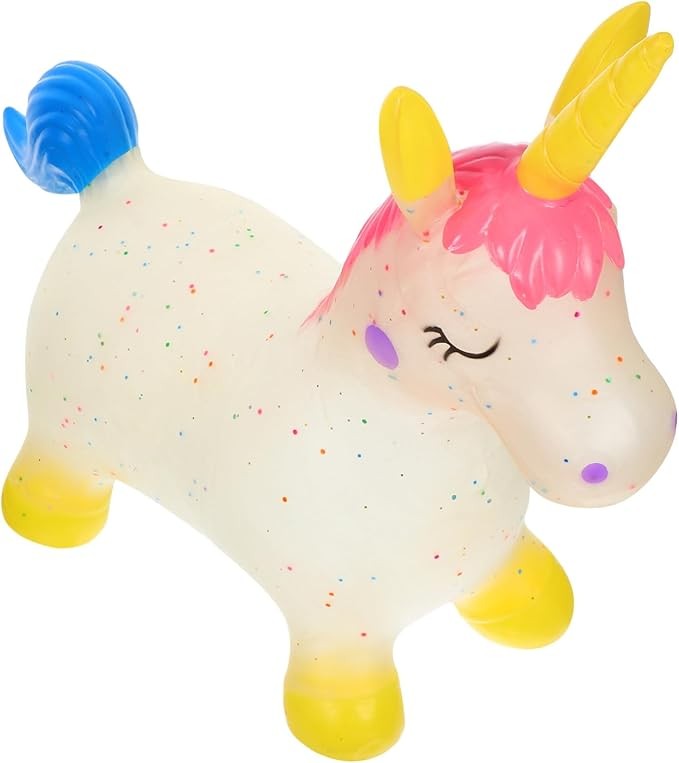 Toddmomy Horse for Toddlers Thick and Bouncing Animal Toy for Boy Girl for Balance Training and Indoor and Girls