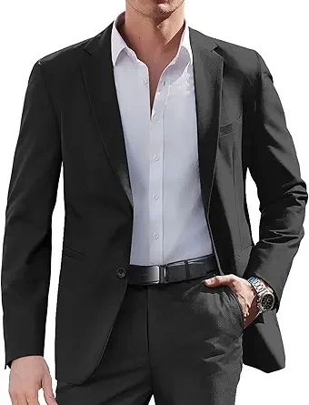 COOFANDY Mens Casual Sport Coat Regular Fit Lightweight Blazers Jacket Two Button Business Suit Jackets