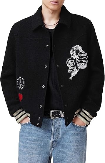 AllSaints Men's Ambaum Bomber