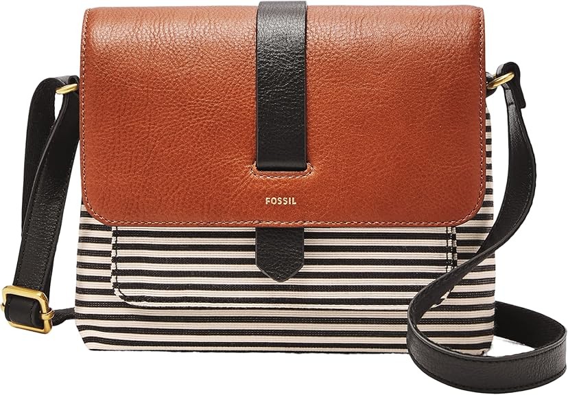 Fossil Women's Kinley Large or Small Crossbody Purse Handbag for Women