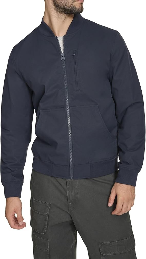 Levi's Men's Men's Rib Knit Bomber With Chest Zip Pocket