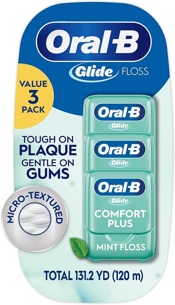 Oral-B Glide Floss Pro-Health 131.2 Yds Mint Value 3-Pack